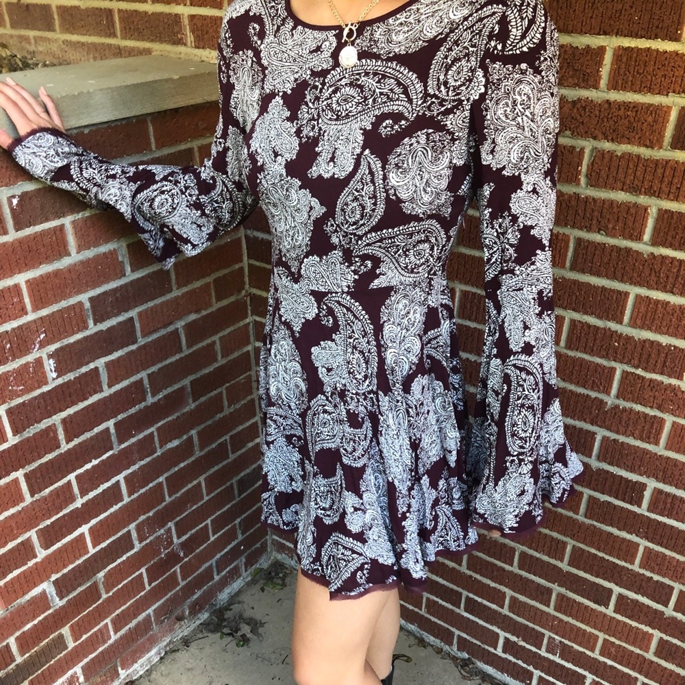 Bohemian Paisley Dress